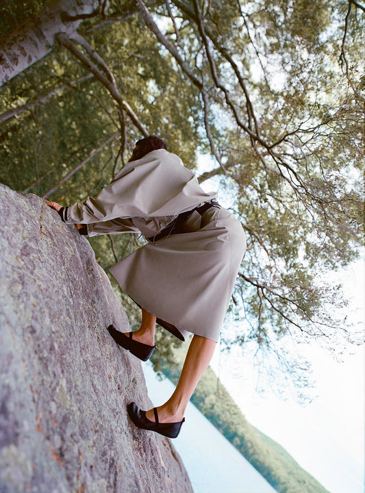 Race Skirt - Beige