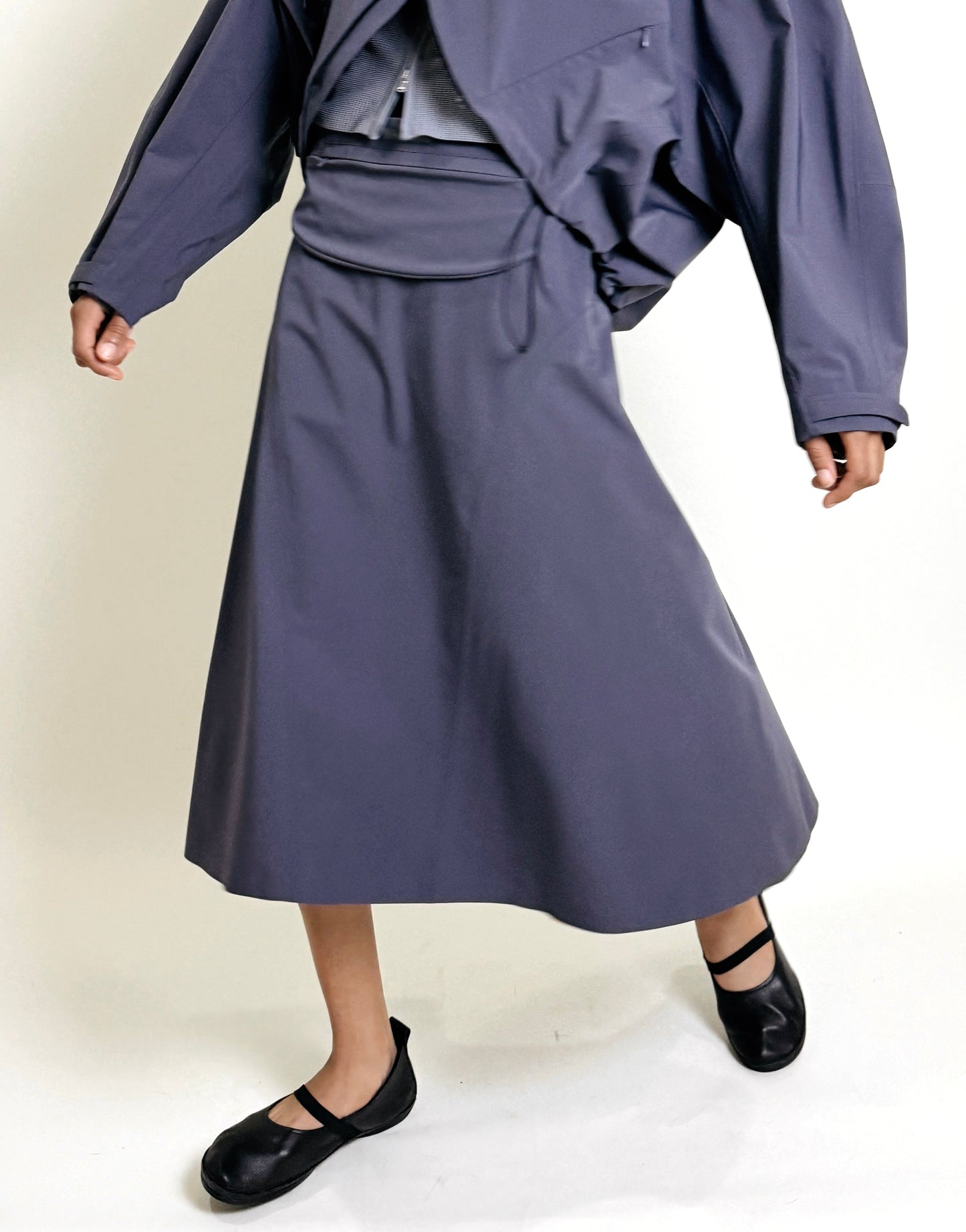 Race Skirt - Graystone