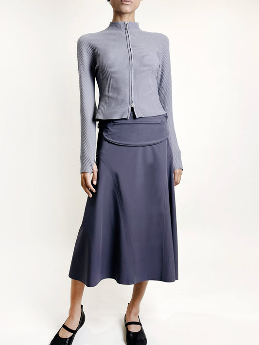 Race Skirt - Graystone