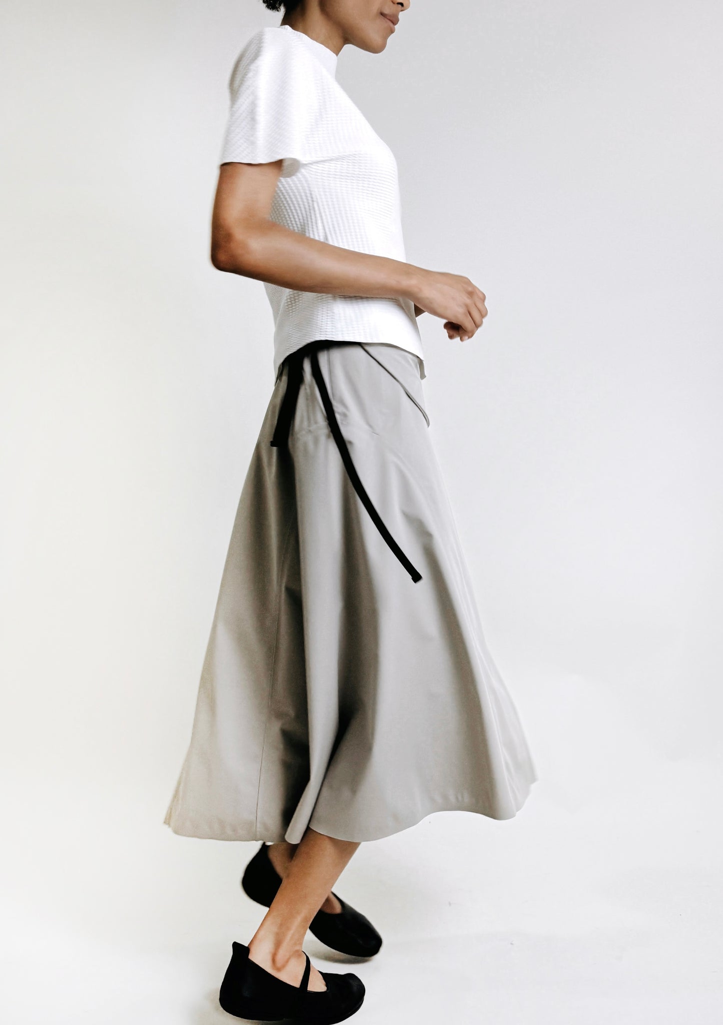 Race Skirt - Beige