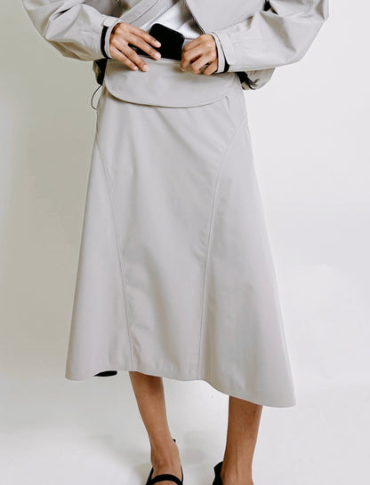 Race Skirt - Beige