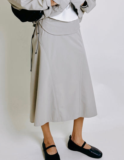 Race Skirt - Beige